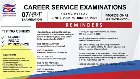 civil service commission - region 1 photos|March 2022 civil service exam CSE.